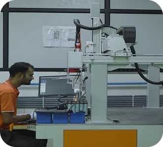 Motor winding machine
