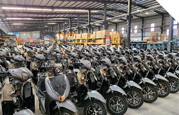 The Comptech production floor
