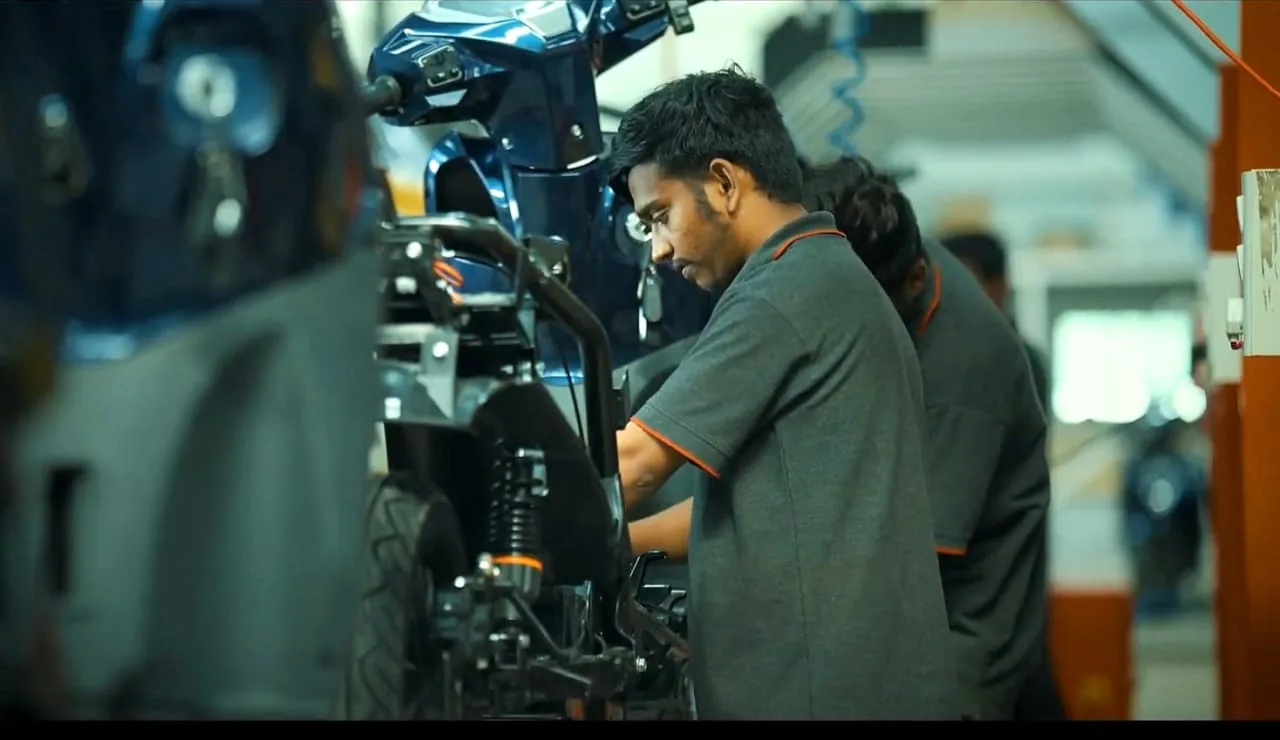 The Comptech assembly floor