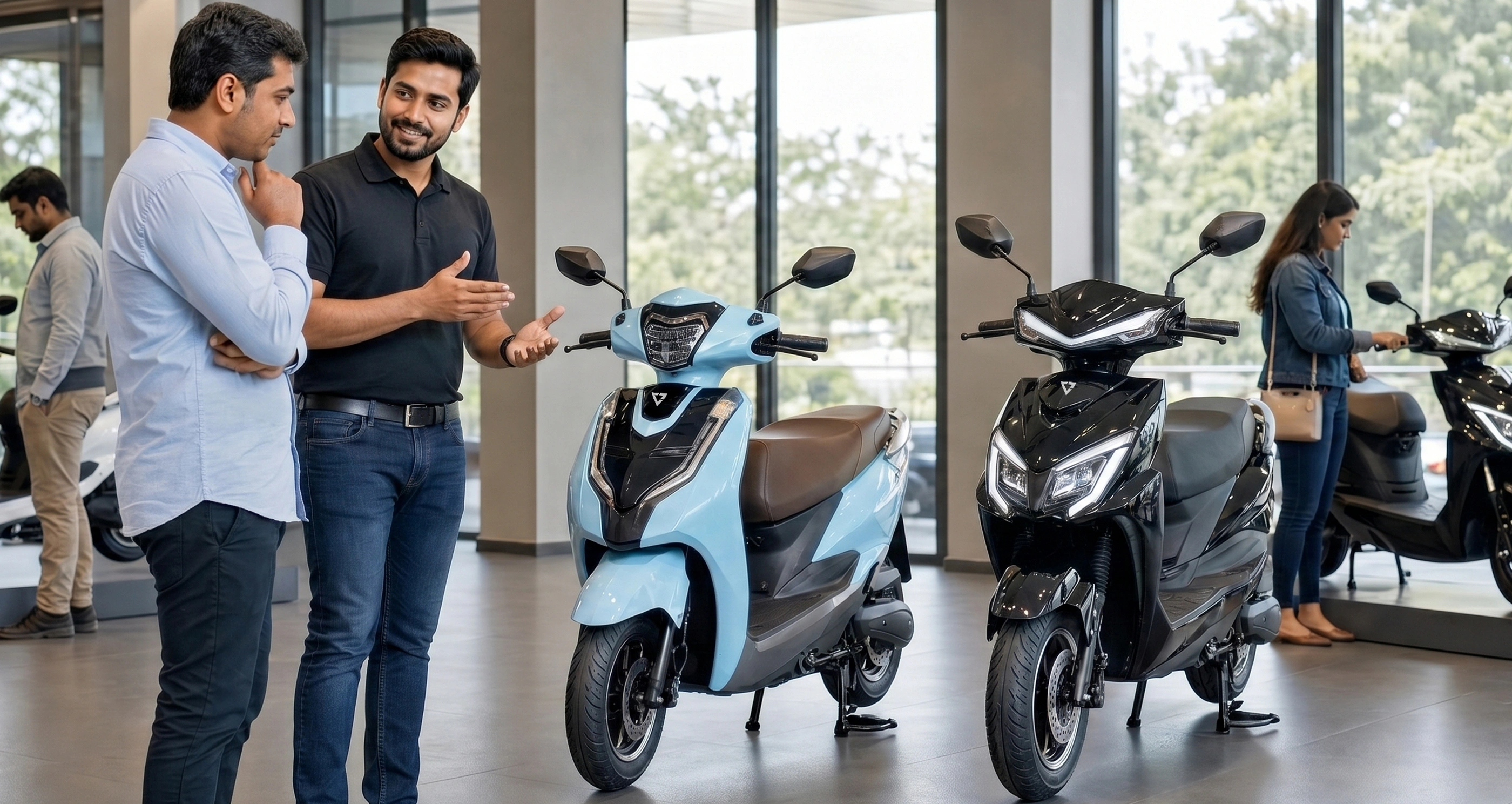 Comptech Motocorp showroom